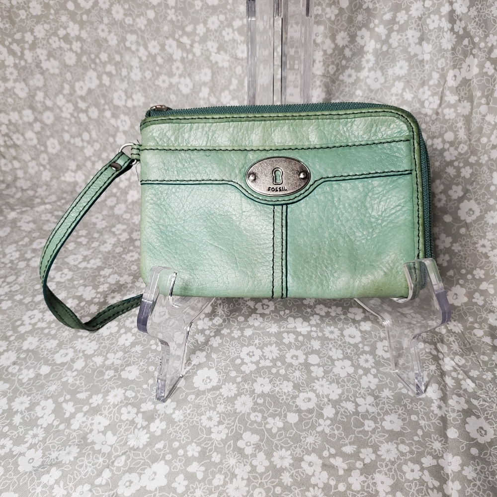 Vintage Fossil Maddox Wristlet